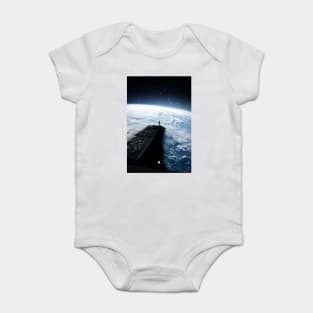 Space Fishing Baby Bodysuit